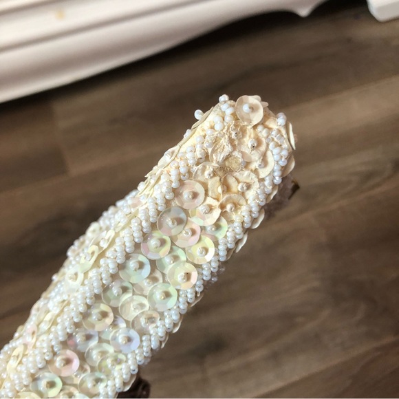 Vintage Beaded Pouch Purse - Picture 6 of 11